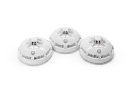 carbon monoxide alarm isolated on white